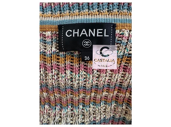 Chanel Nuova Parigi / Giacca Sogno Tropicale Cuba 36 FR Multicolore - vista 14