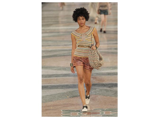 Chanel Nuova Parigi / Giacca Sogno Tropicale Cuba 36 FR Multicolore - vista 3
