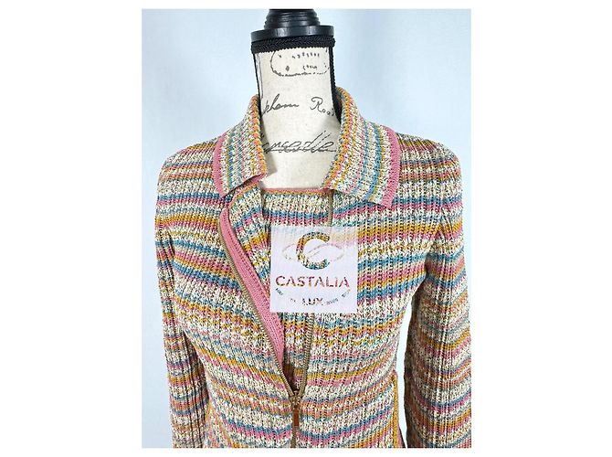 Chanel Nuova Parigi / Giacca Sogno Tropicale Cuba 36 FR Multicolore - vista 5