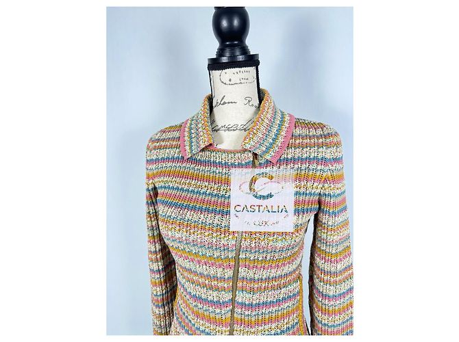 Chanel Nuova Parigi / Giacca Sogno Tropicale Cuba 36 FR Multicolore - vista 6