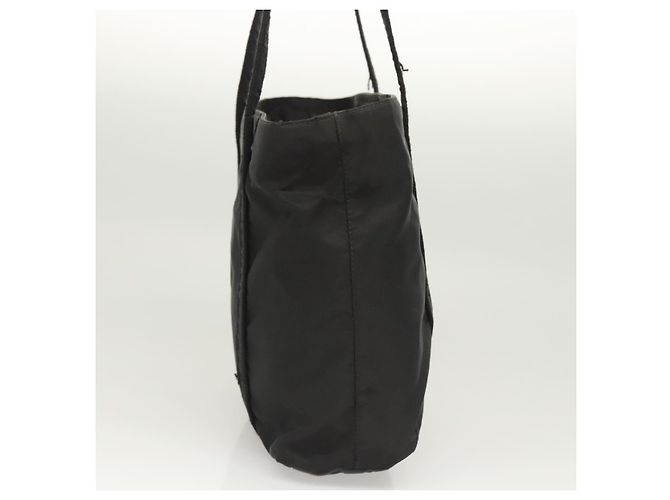 Borsa a spalla PRADA in nylon nero argento autentica bs26020 - vista 4