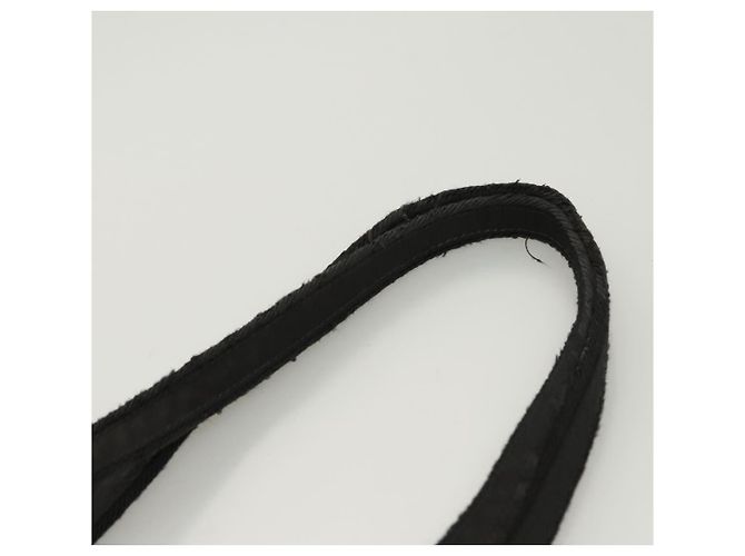 Borsa a spalla PRADA in nylon nero argento autentica bs26020 - vista 8
