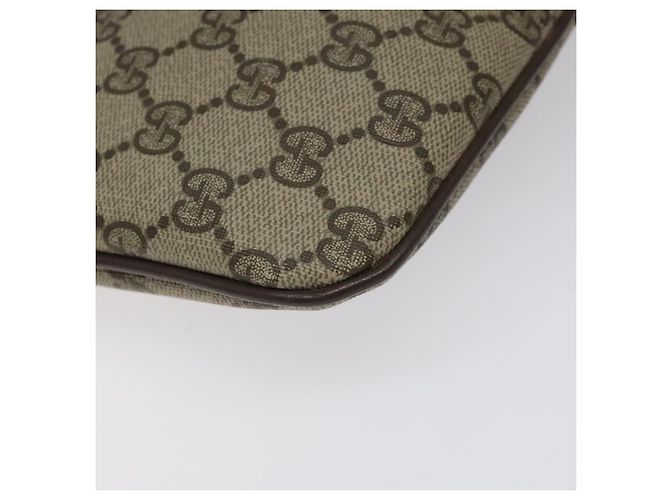 Bolsa de ombro GUCCI GG Supreme Web Sherry Line PVC Bege 904 02 047 Auth ep9173 Dourado - vista 15