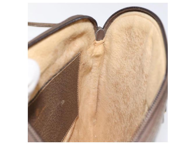 Bolsa de ombro GUCCI GG Supreme Web Sherry Line PVC Bege 904 02 047 Auth ep9173 Dourado - vista 20