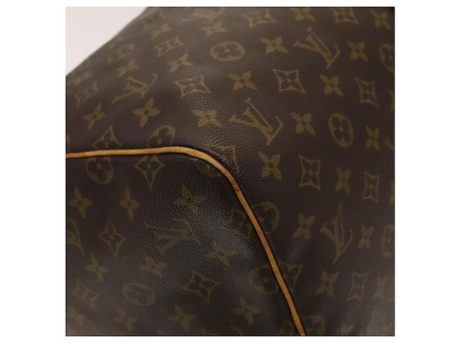 LOUIS VUITTON Monogram Keepall 55 Borsa Boston M41424 LV Auth 123412 Monogramma - vista 14