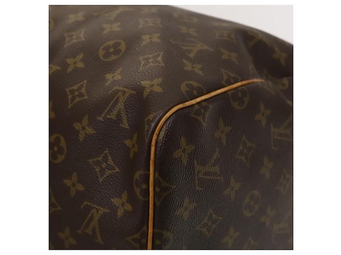 LOUIS VUITTON Monogram Keepall 55 Borsa Boston M41424 LV Auth 123412 Monogramma - vista 15