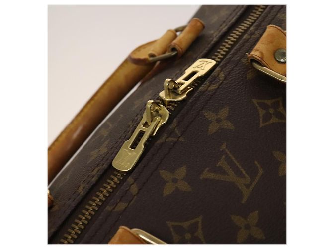 LOUIS VUITTON Monogram Keepall 55 Borsa Boston M41424 LV Auth 123412 Monogramma - vista 18