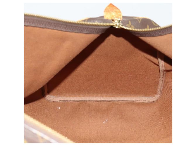 LOUIS VUITTON Monogram Keepall 55 Borsa Boston M41424 LV Auth 123412 Monogramma - vista 20