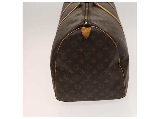 LOUIS VUITTON Monogram Keepall 55 Borsa Boston M41424 LV Auth 123412 Monogramma - vista 3