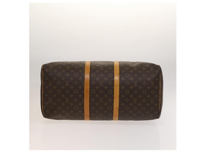 LOUIS VUITTON Monogram Keepall 55 Borsa Boston M41424 LV Auth 123412 Monogramma - vista 5