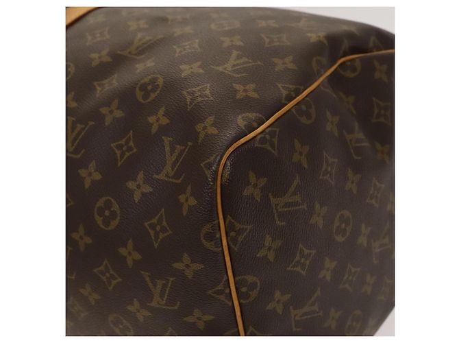 LOUIS VUITTON Monogram Keepall 55 Borsa Boston M41424 LV Auth 123412 Monogramma - vista 9