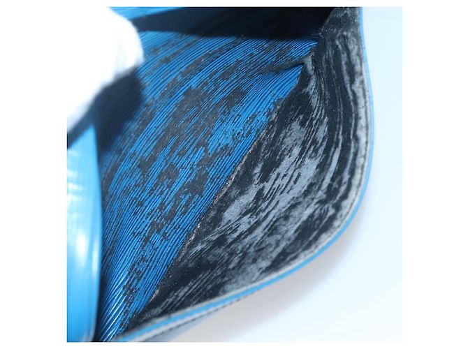 LOUIS VUITTON Epi Trocadero 23 Borsa a Spalla Blu M52305 LV Auth BA2273 - vista 11