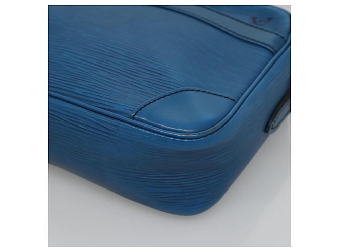 LOUIS VUITTON Epi Trocadero 23 Borsa a Spalla Blu M52305 LV Auth BA2273 - vista 15