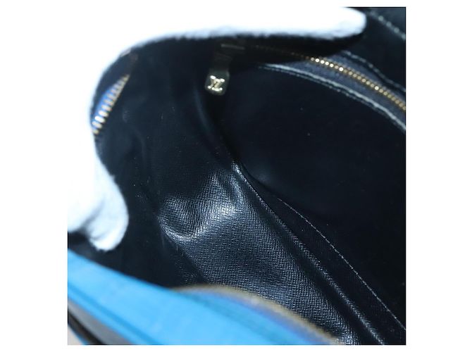 LOUIS VUITTON Epi Trocadero 23 Borsa a Spalla Blu M52305 LV Auth BA2273 - vista 21