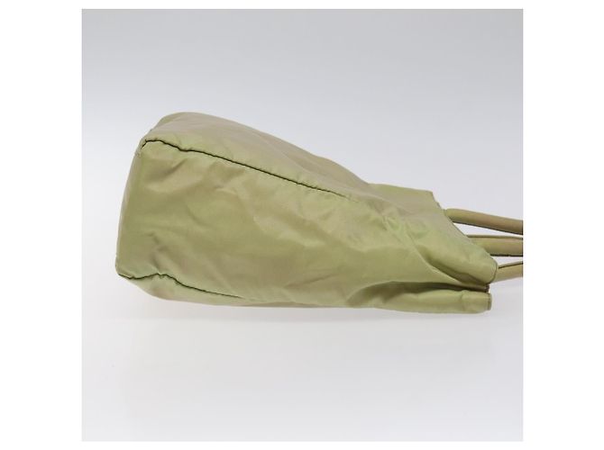PRADA Bolsa de mão em nylon bege Auth BA2425 - vista 3