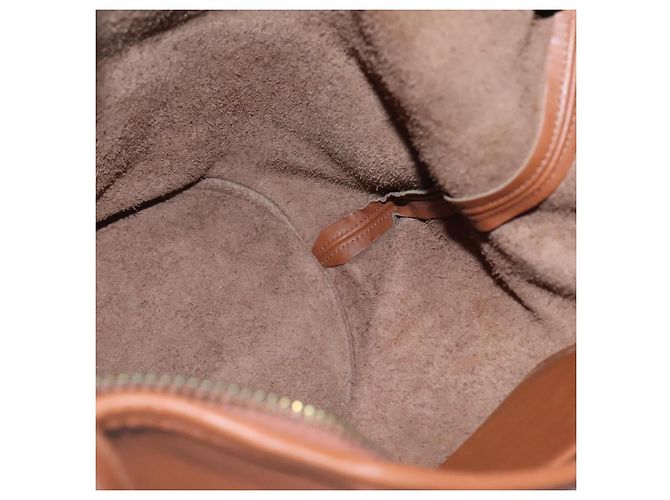 Coach Borsa a spalla in pelle marrone Auth am8426 - vista 17