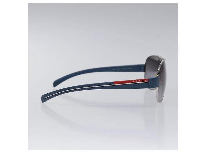 Gafas de sol deportivas PRADA de plástico azul Auth bs26017 - vista 5
