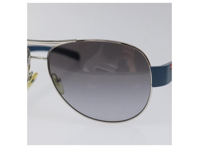 Gafas de sol deportivas PRADA de plástico azul Auth bs26017 - vista 7