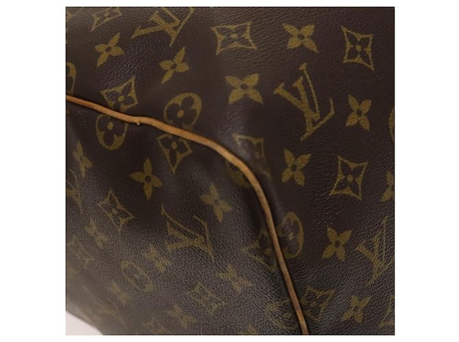 LOUIS VUITTON Monogram Keepall 55 Borsa Boston M41424 LV Auth 124962 Monogramma - vista 15