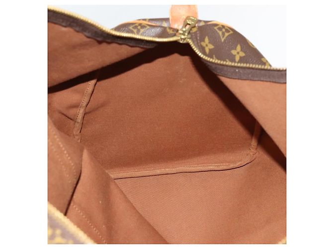 LOUIS VUITTON Monogram Keepall 55 Borsa Boston M41424 LV Auth 124962 Monogramma - vista 20