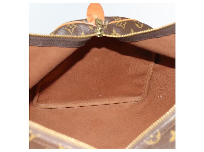 LOUIS VUITTON Monogram Keepall 55 Borsa Boston M41424 LV Auth 124962 Monogramma - vista 21