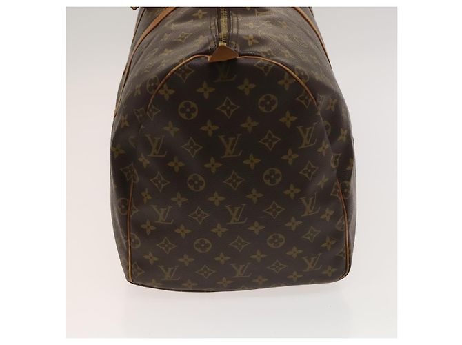 LOUIS VUITTON Monogram Keepall 55 Borsa Boston M41424 LV Auth 124962 Monogramma - vista 3