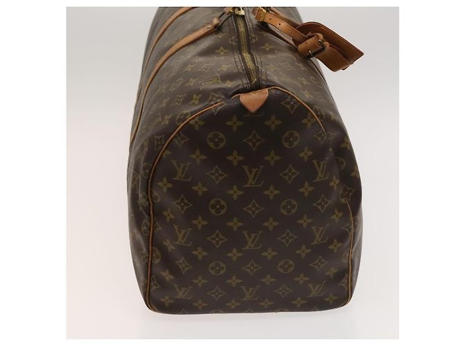 LOUIS VUITTON Monogram Keepall 55 Borsa Boston M41424 LV Auth 124962 Monogramma - vista 4