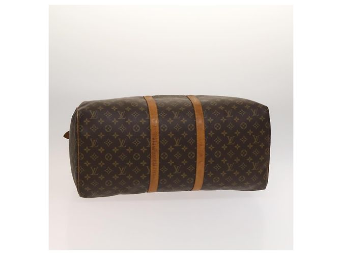 LOUIS VUITTON Monogram Keepall 55 Borsa Boston M41424 LV Auth 124962 Monogramma - vista 5