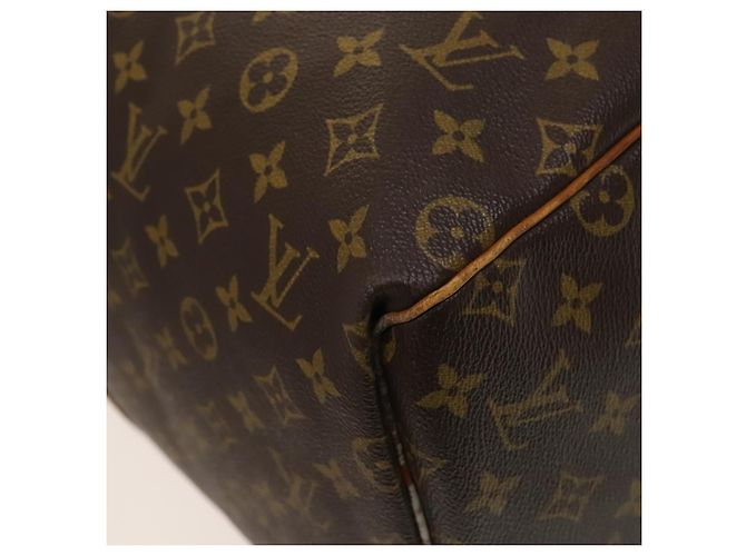 LOUIS VUITTON Monogram Keepall 55 Borsa Boston M41424 LV Auth 124962 Monogramma - vista 8