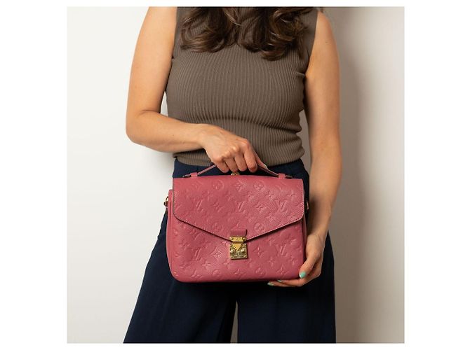 Louis Vuitton Borsa a soffietto 2 vie Metis Rosa - vista 2