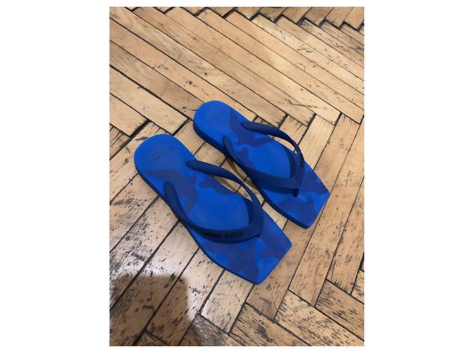 Sandali Flip Flop Nina Ricci Blu - vista 6