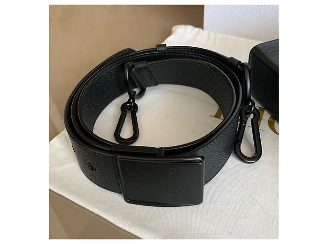 Borsa Christian Dior 30 Montaigne Nero - vista 12