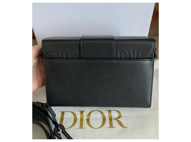 Borsa Christian Dior 30 Montaigne Nero - vista 5