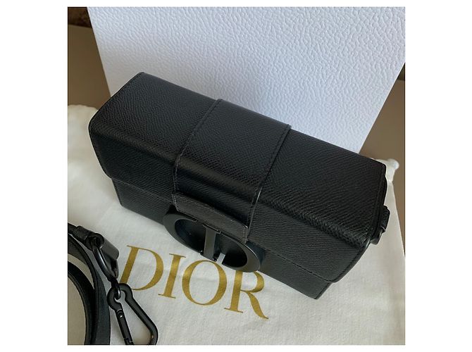 Borsa Christian Dior 30 Montaigne Nero - vista 6