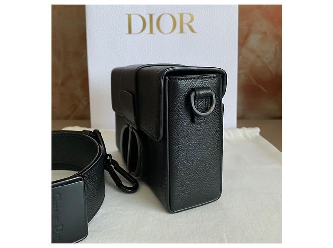 Borsa Christian Dior 30 Montaigne Nero - vista 7