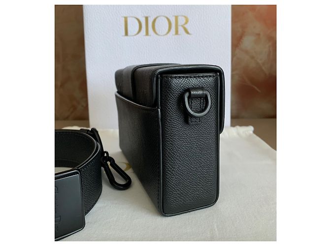 Borsa Christian Dior 30 Montaigne Nero - vista 8