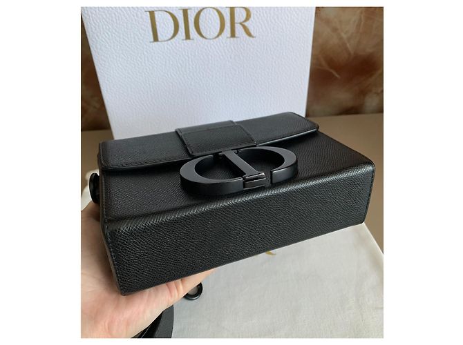 Borsa Christian Dior 30 Montaigne Nero - vista 9