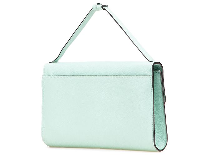Borsa Zumi in pelle verde piccola di Gucci - vista 2