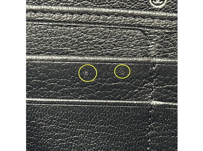 Chanel Men's Long Leather Wallet Black - view 10