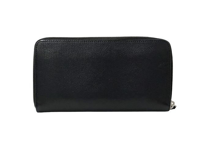 Chanel Men's Long Leather Wallet Black - view 3