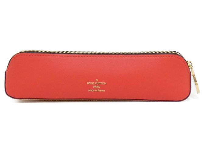 Louis Vuitton Monogram Vivienne Holiday Pen Case Brown - view 2