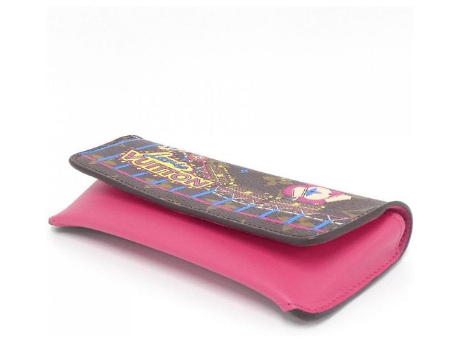 Funda para gafas Monogram Louis Vuitton Castaño - vista 3