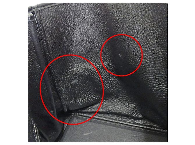Borsa a spalla cabas Victoria 32 per donne di Hermès Nero - vista 11