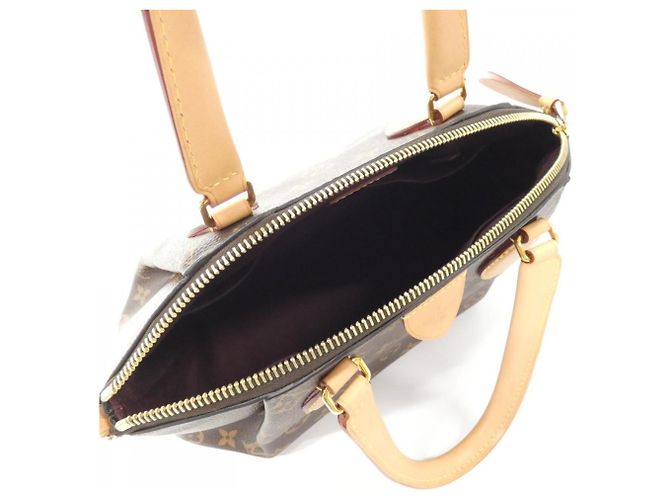 Louis Vuitton Monogram Rivoli PM Handtasche Braun Monogramm - Ansicht 9