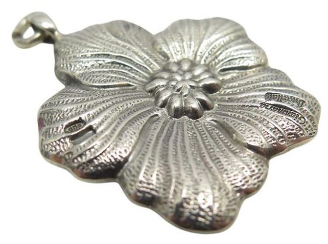 NEUE BUCCELLATI GARDENIA PENDANT-HALSKETTE AUS STERLING SILBER 925 - Ansicht 3
