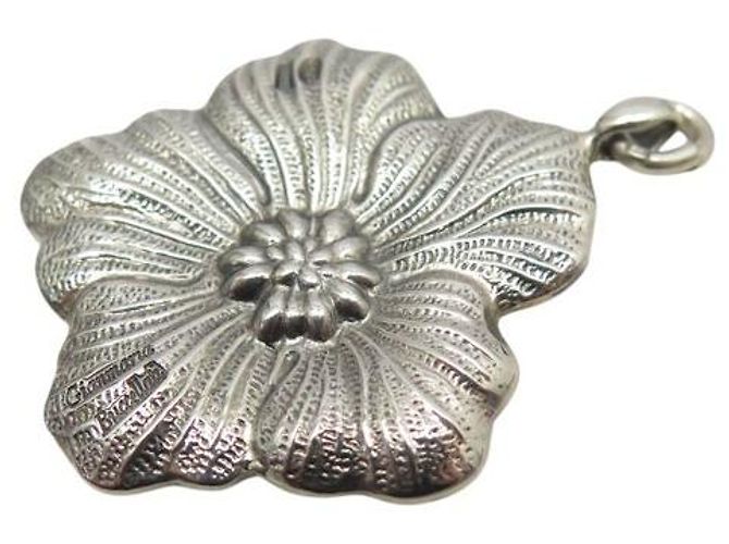 NEUE BUCCELLATI GARDENIA PENDANT-HALSKETTE AUS STERLING SILBER 925 - Ansicht 4