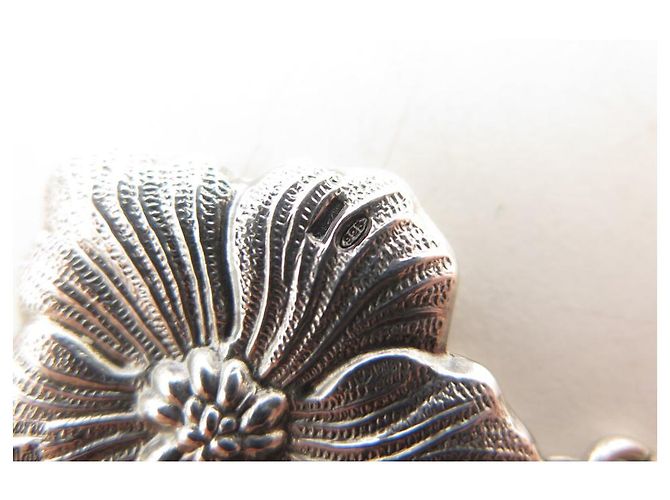 NEUE BUCCELLATI GARDENIA PENDANT-HALSKETTE AUS STERLING SILBER 925 - Ansicht 5