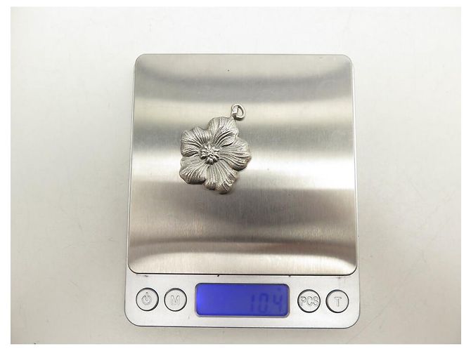 NEUE BUCCELLATI GARDENIA PENDANT-HALSKETTE AUS STERLING SILBER 925 - Ansicht 6