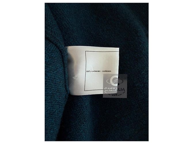 Chanel Cardigan de tartán escocés París / Edimburgo 38 FR Azul - vista 16