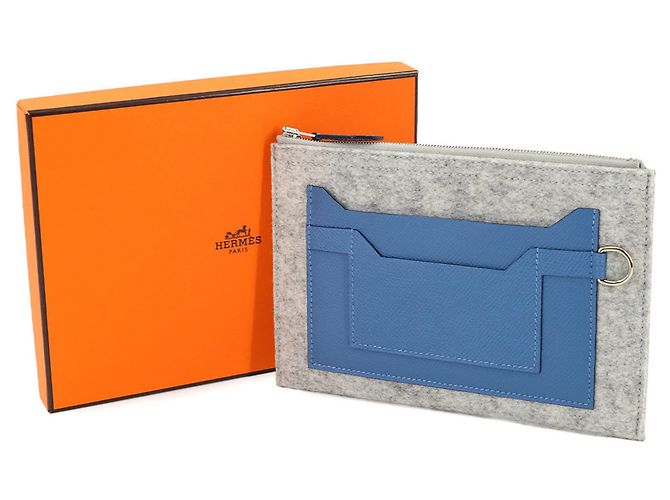 Borsa Pouch Todoo 20 di Hermès Blu - vista 2